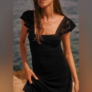 Sezane Isabelle Dress in Black